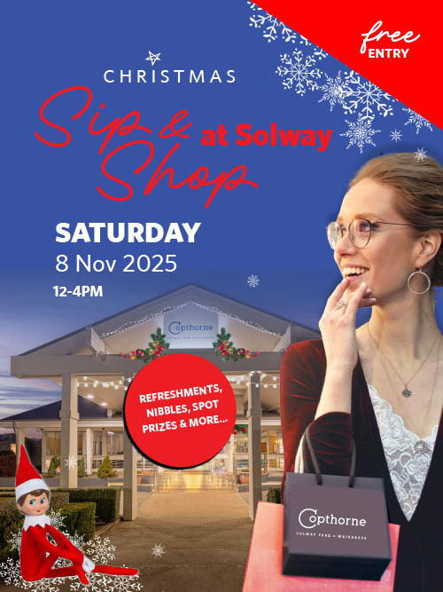 Christmas Sip & Shop at Copthorne Solway Park